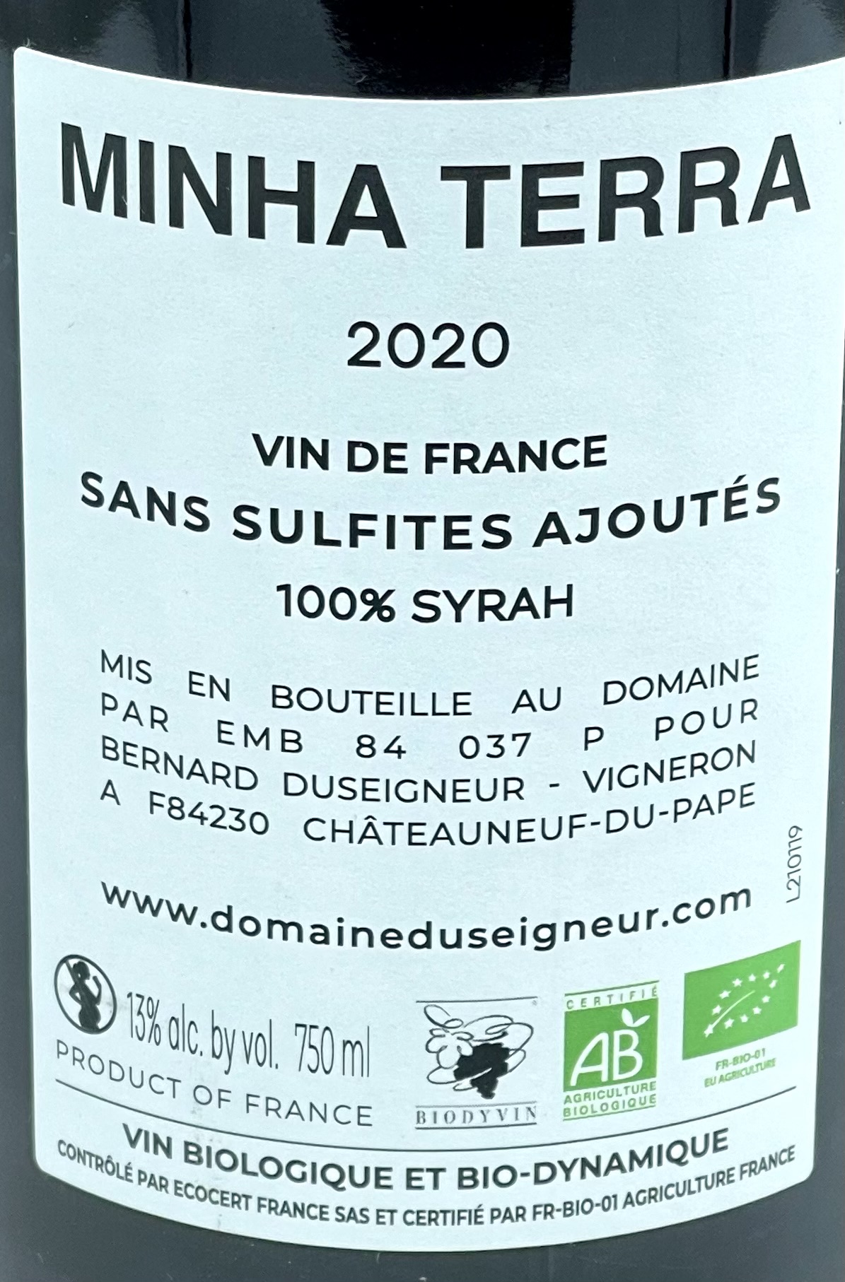 VDF - Domaine Duseigneur 